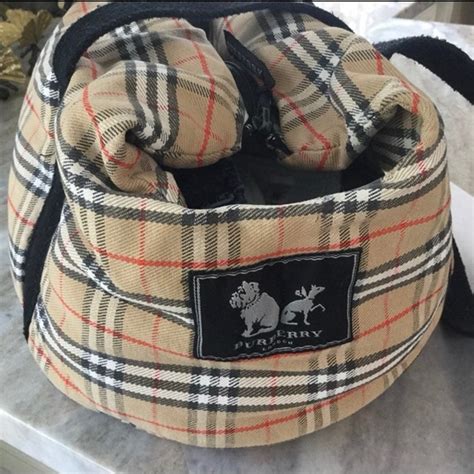 burberry pet clothes|Burberry pet carrier.